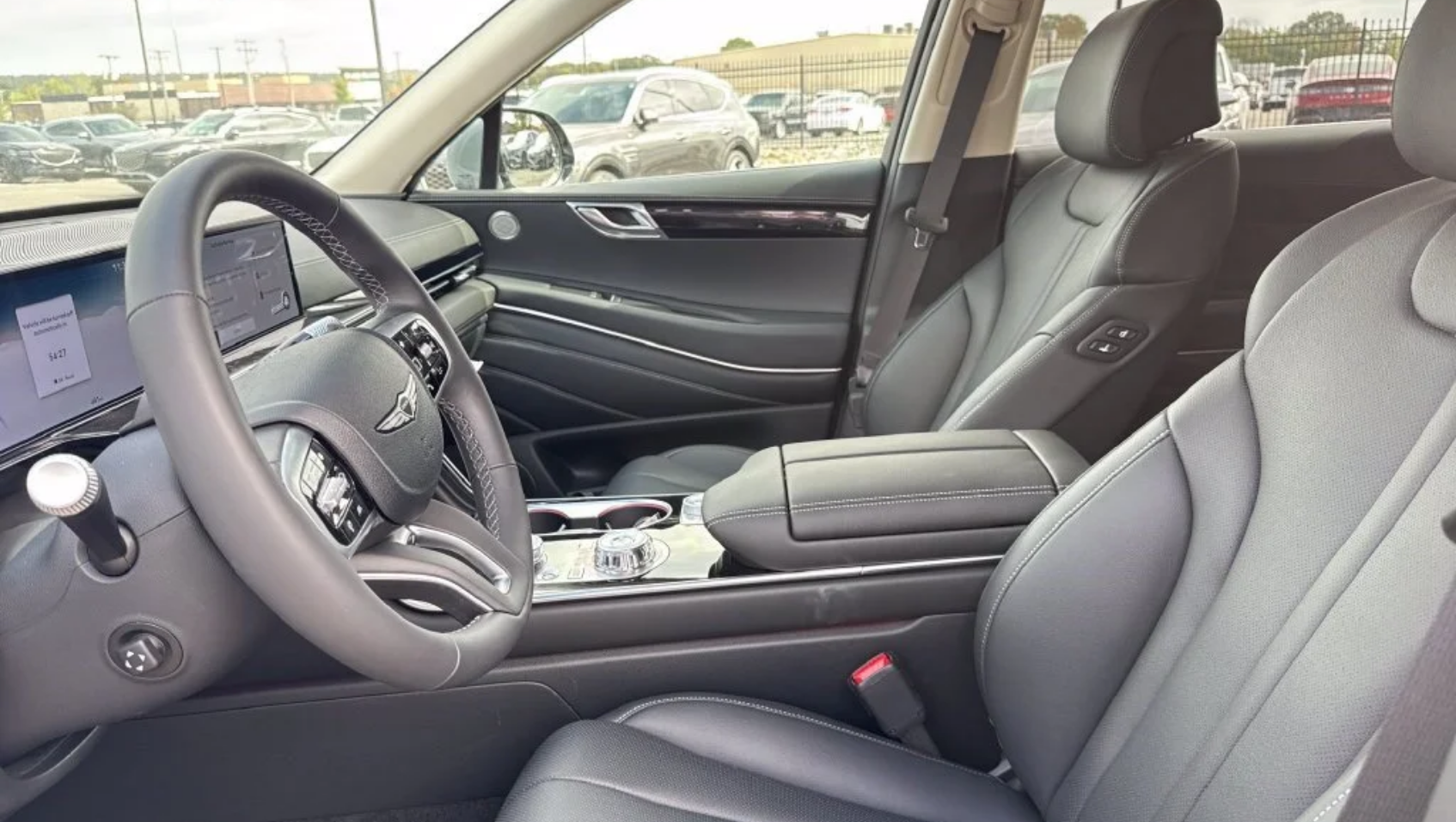 Interior view of the 2027 Genesis GV80 for sale in Conway, AR
